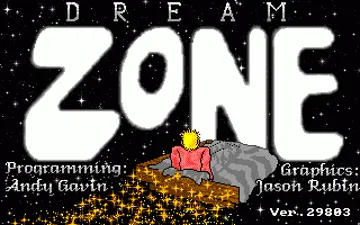 Dream Zone_Disk1 screen shot title